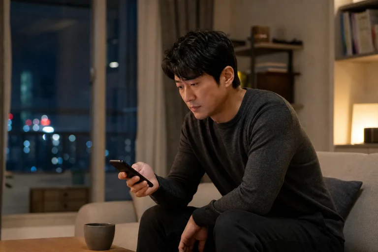 이혼 후 연락 관련 안내 이미지